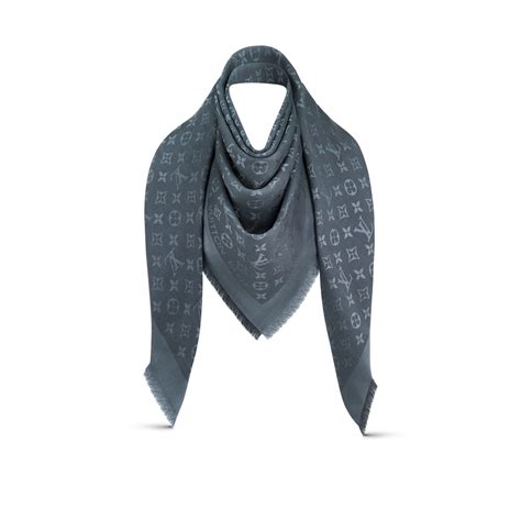 blauwe louis vuitton sjaal|Monogram Classic Shawl S00 .